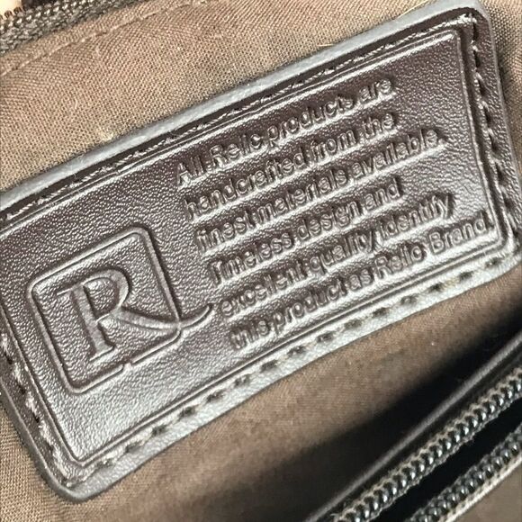 Vintage tooled paisley leather embossed Handbag - Picture 13 of 15